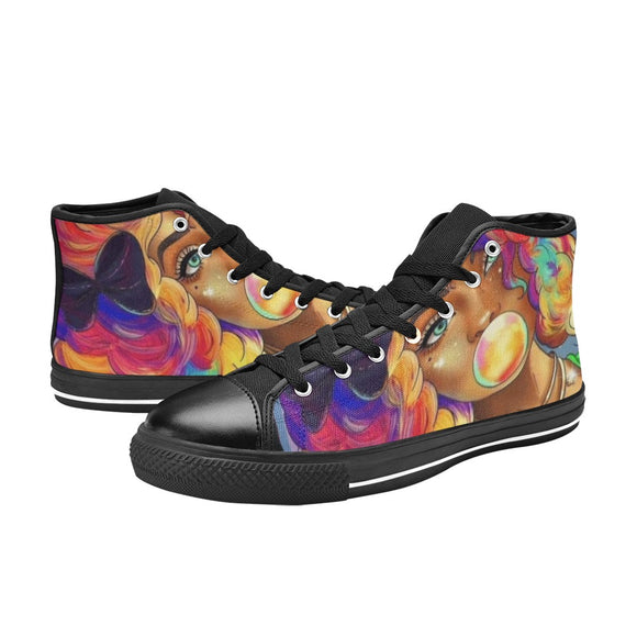 Women’s high top shoe